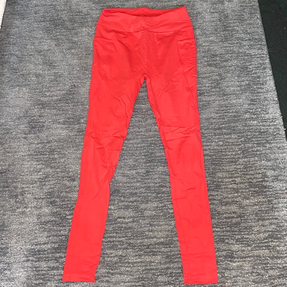 Gymshark Sculpt Leggings RED